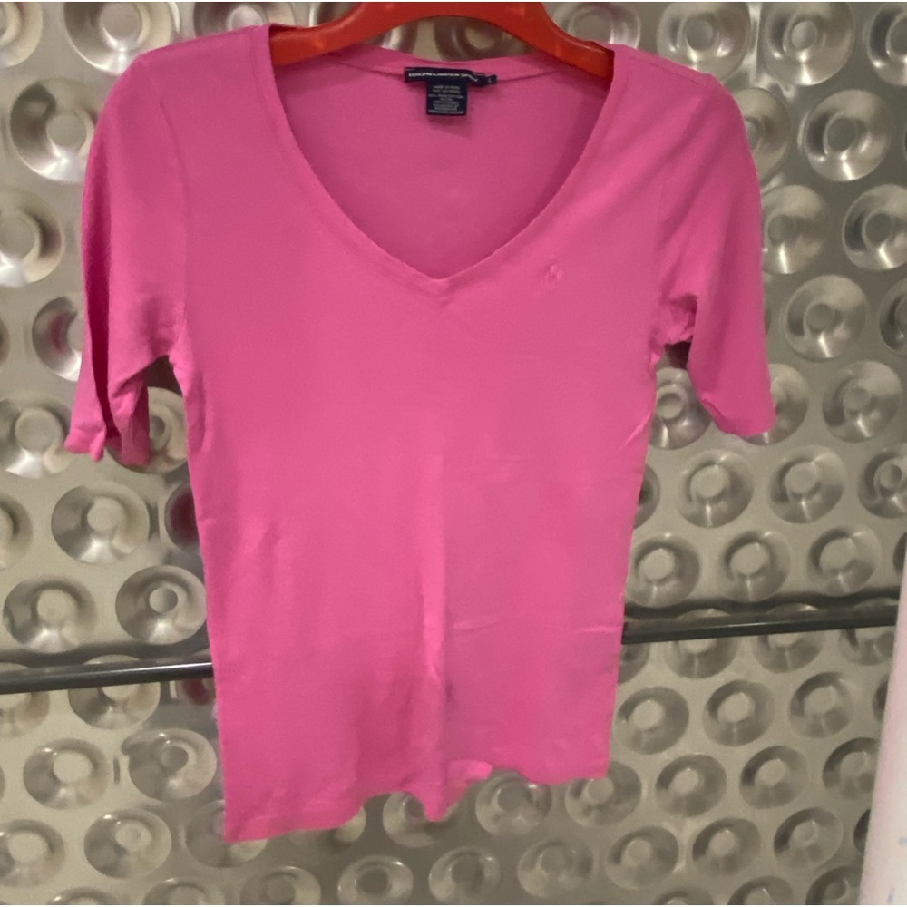 Pink shirt sleeve
